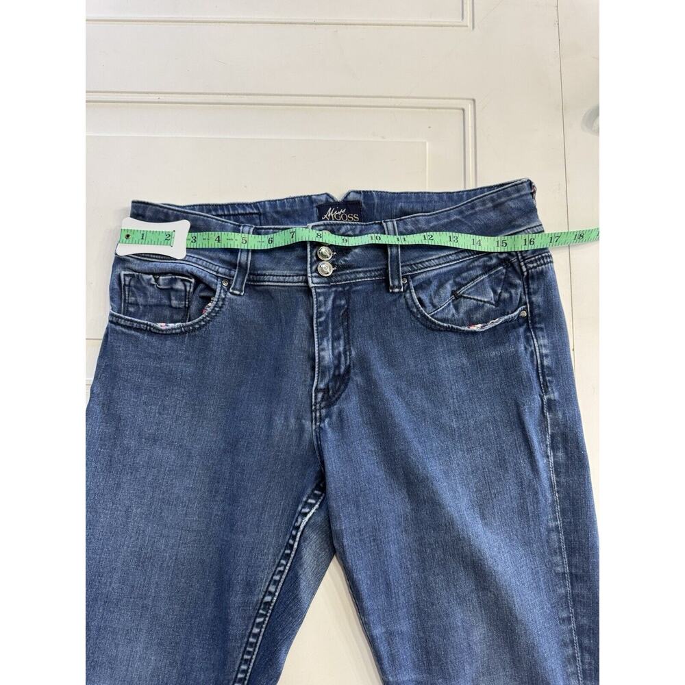 Miss Vigoss Vintage Womens Sz 10 Y2K Straight Leg Medium Wash Blue Jeans Denim - Picture 7 of 8